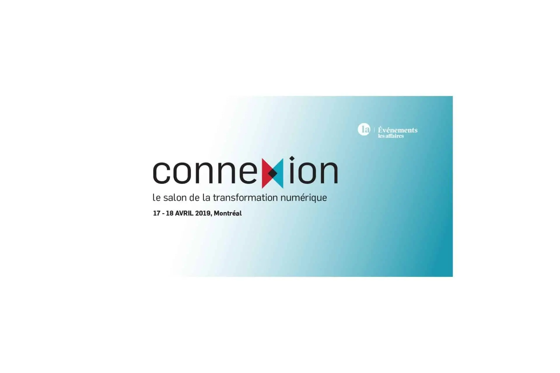 Affiche de Connexion, Le salon de la transformation numérique à Montréal en 2019