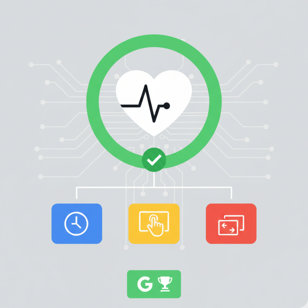 graphic représenting site health