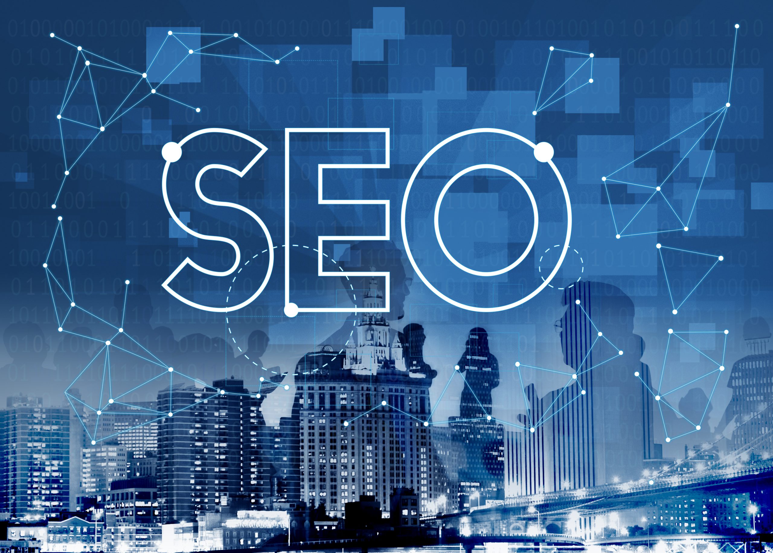 Icon with SEO text